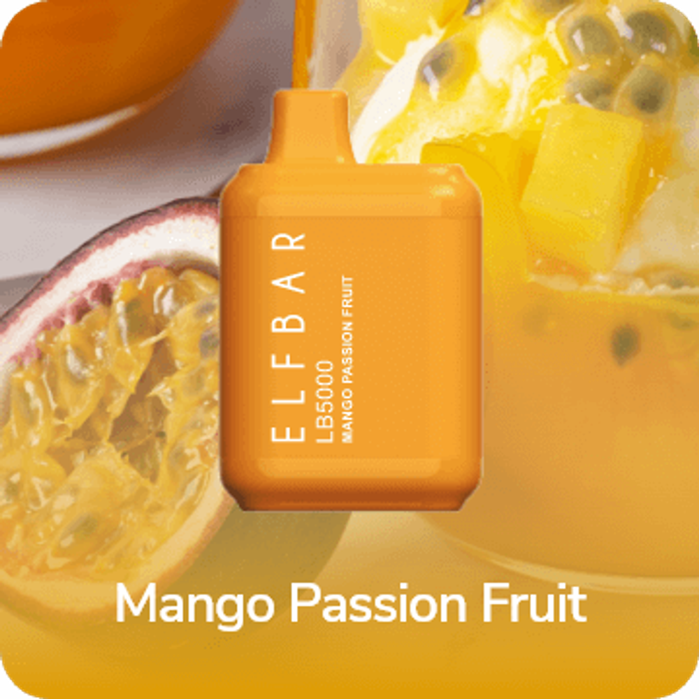 Elf Bar LB5000 - Mango Passion Fruit (5% nic)