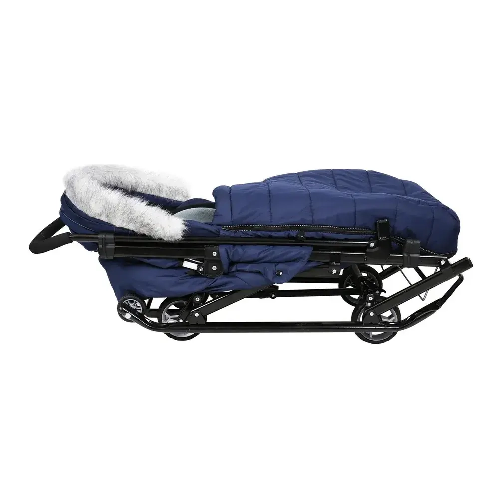 Коляска комбинированная "Ника детям 7-5SK" НД7-5SK (тёмно-синий)