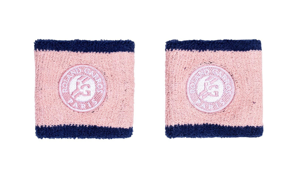 Напульсник теннисный Roland Garros Poignets Eponge - Розовый