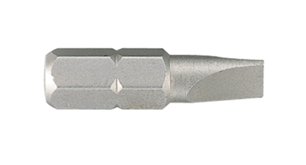Насадка (бита) KING TONY 102508S1 slotted 1/4" L=25мм 8х1.6 мм