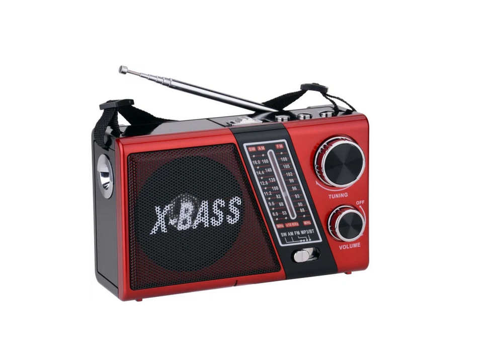 Радиоприемник с MP3 плеером и Bluetooth +фонарь XB-751BT