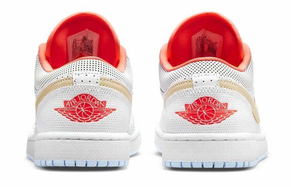Кроссовки Jordan Air Jordan 1 Low Se "White Sesame" (Женская размерная сетка)