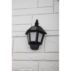 Светильник уличный ЭРА ERAFS08-36 фасадный Фонарь 2 режима на солнечной батарее 40 LED 7 Лм | Фасадная декоративная подсветка