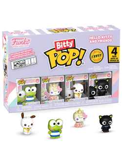Фигурка Funko Bitty POP! Hello Kitty And Friends Keroppi+HK+Pochacco+Chase (1 of 4) 4PK 85714