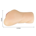 Телесный мастурбатор-вагина 16,5см Pretty Love Crazy Bull Eliana Realistic Pussy BM-009235N