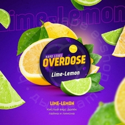 Табак для кальяна Overdose Lime-Lemon (Лимон-лайм), 25 гр.