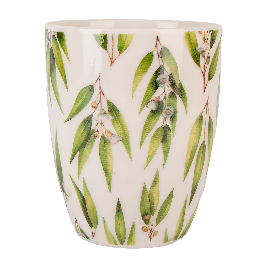 Кружка "Floristry" v=360мл (фарфор) (min12) (транспортная упаковка)