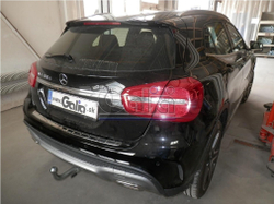 Оцинкованный фаркоп на Mercedes GLA-Class 2014-2019, Infiniti Q30 2016-2019, Infiniti QX30 2016-2019 (без электрики), Galia M134C