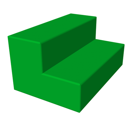 Мягкий модуль 600x300x150x150