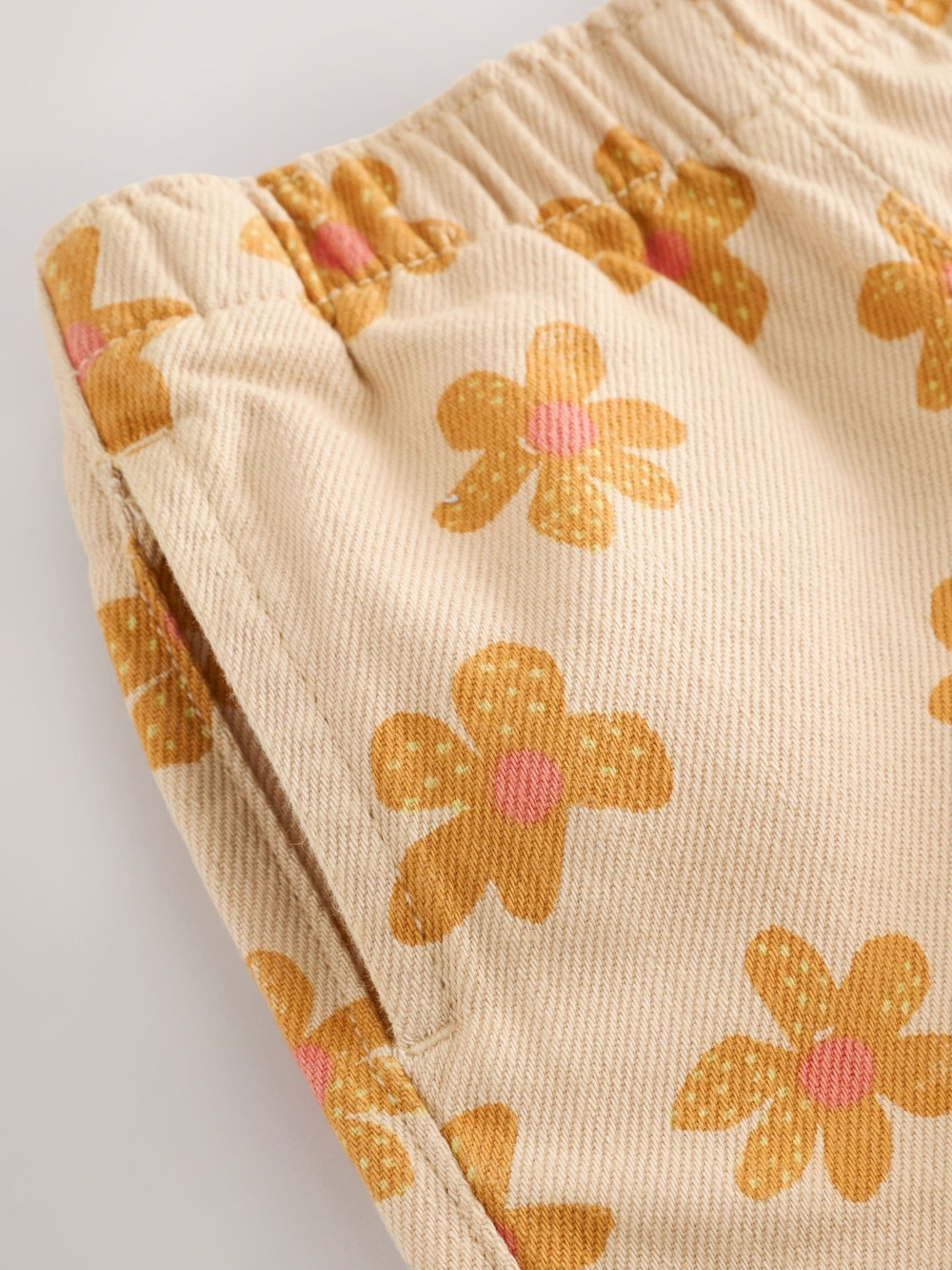 Джинсы для девочки Next E54-900, Кремовый, Оранжевый