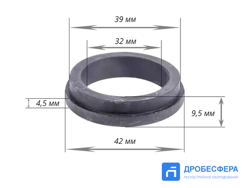 Уплотнитель резиновый для NHP-2 арт. GN-NHP-2-R