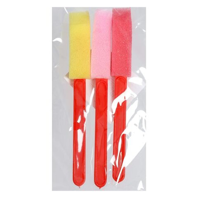 Набор кистей - спонжей, 3 штуки