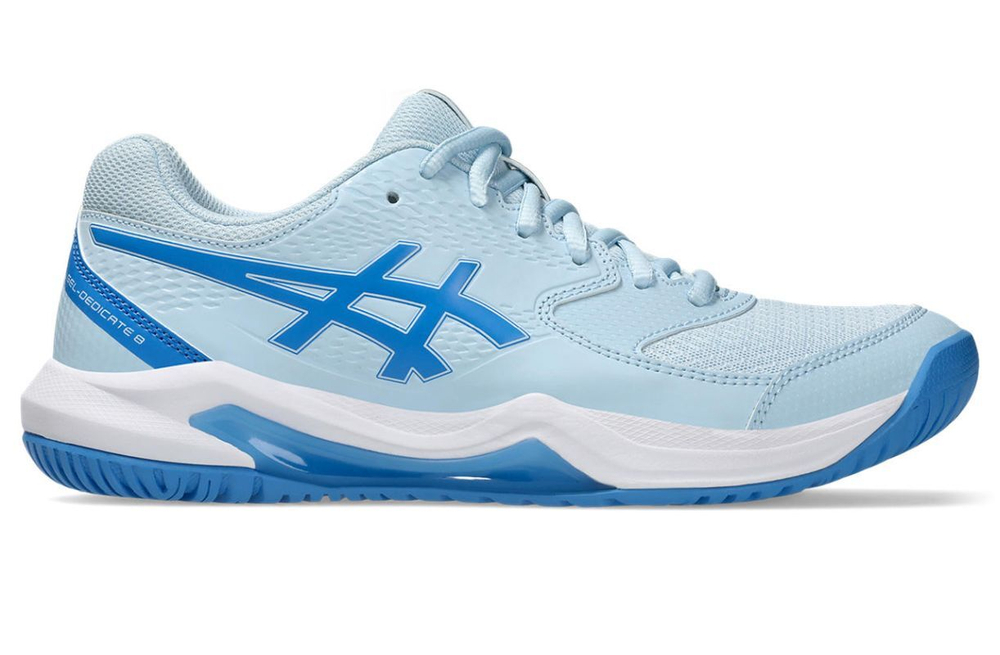 Женские Кроссовки теннисные Asics Gel-Dedicate 8 - небесный