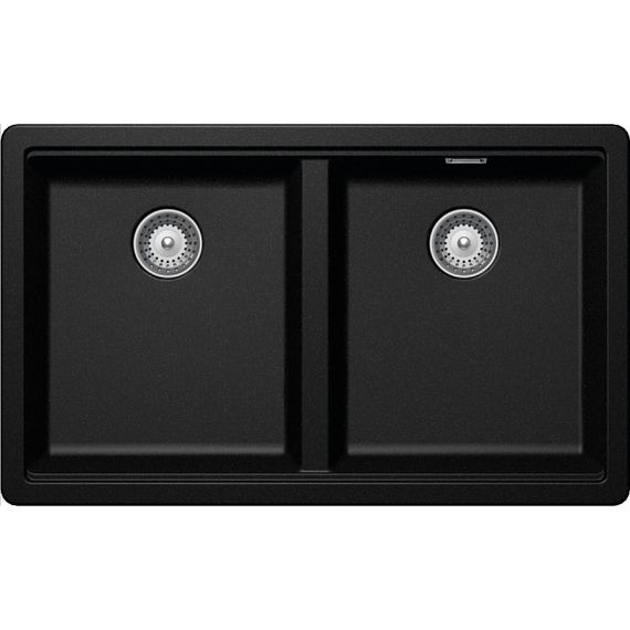 Мойка SCHOCK Greenwich 80-2 Cristadur (подстольный монтаж) магма