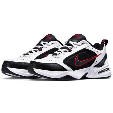Кроссовки Nike Air Monarch 4 White Black Varsity Red