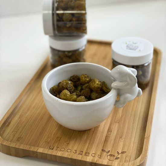 Сибирские цукаты крыжовника в тубусе, 120гр