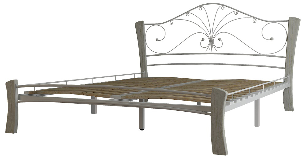 Кровать Форвард КМД 5-01 Фортуна 4 Лайт 120х200, Белый