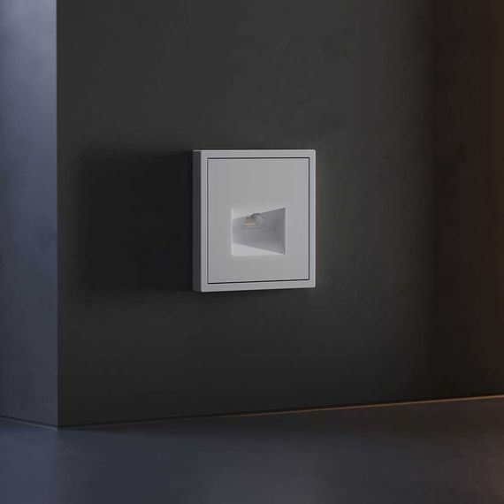 Накладка для розетки компьютерной RJ45 кат.6, S70 (серый) Voltum VLS001316