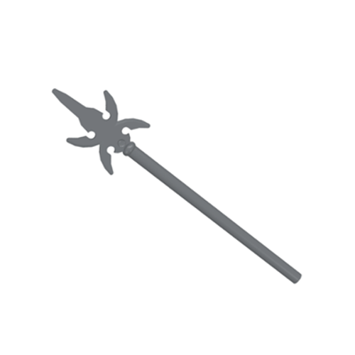 Темно-голубоватая-серая пика 43899