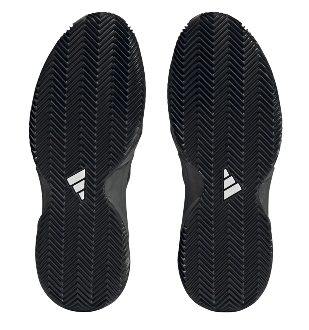 Мужские кроссовки теннисные Adidas Barricade M Clay - core black/cloud white/grey five