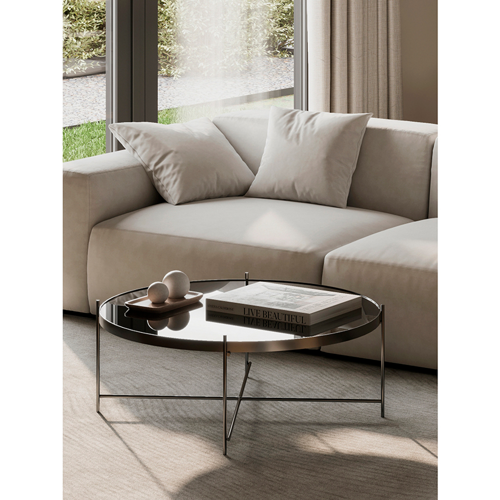 Стол josen, D84,8 см, черный