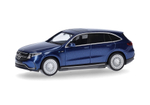 Автомобиль Mercedes-Benz EQ EQC, синий бриллиантовый металлик
