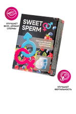 Шипучие таблетки для мужчин Sweet Sperm для изменения вкуса спермы (4 шт. по 0,5 гр.)