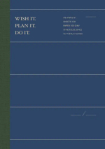 блокнот WISH IT. PLAN IT. DO IT