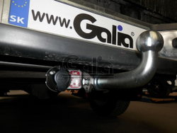 Фаркоп оцинкованный Galia N052A для Nissan Navara D40 2005-(паспорт и сертификат в комплекте)(без электрики)