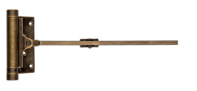 Доводчик пружинный Aldeghi  77*235мм 115OA001 до 25кг ант.бронза ALD013