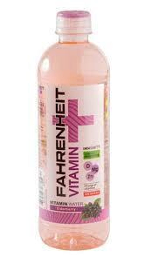 Вода Fahrenheit со вкусом бузины обогащенный витаминами 0.5 л