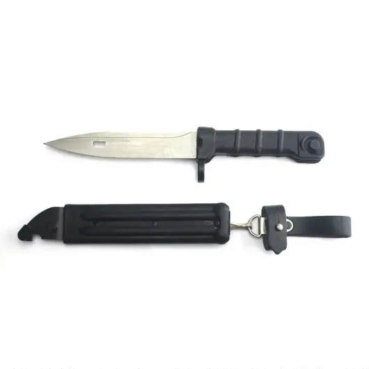 Макет ММГ штык-нож АК-74 черный 6Х5, без пропила. Производство Россия