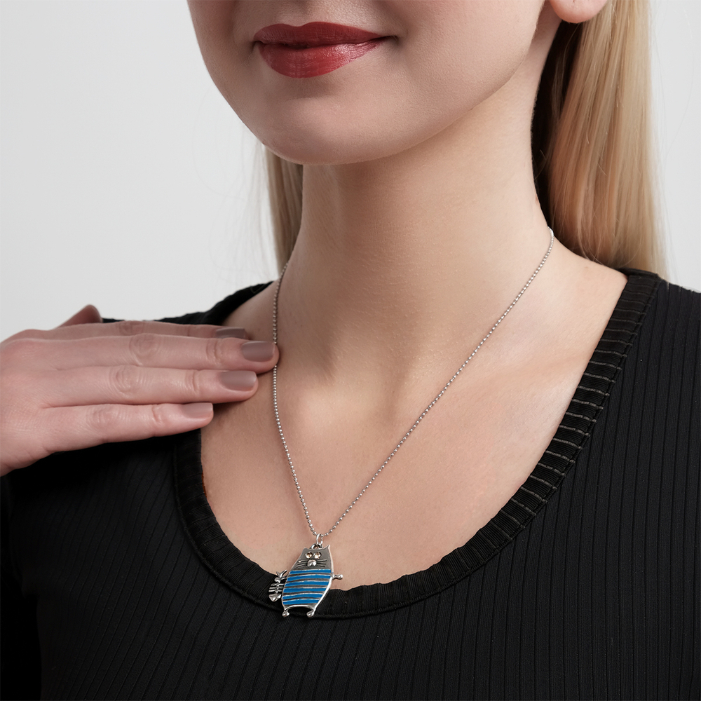 "Обжоркин" подвеска из коллекции "Позитивчики" от Jenavi