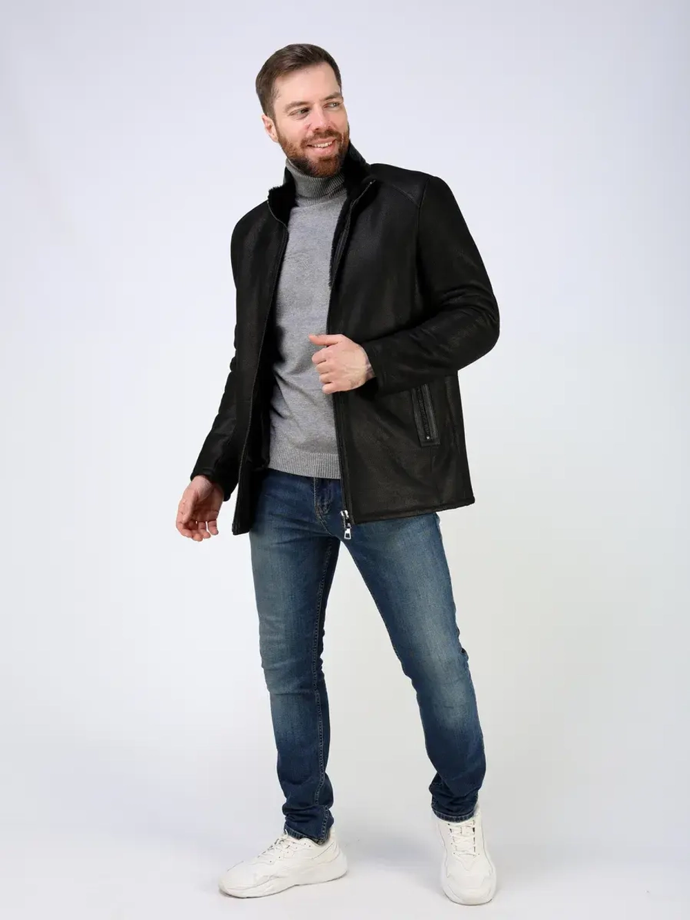 Дубленка зимняя натуральная