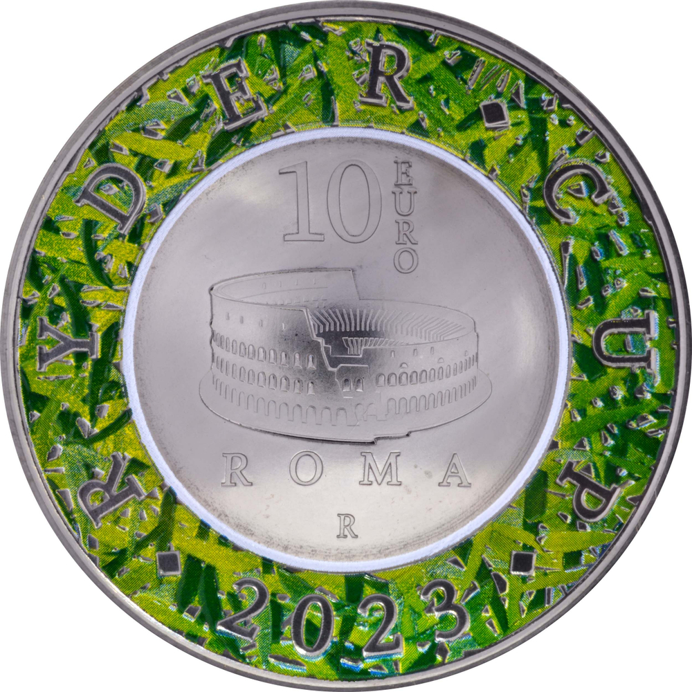 ИТАЛИЯ, 2023, 10 ЕВРО [СЕРЕБРО]