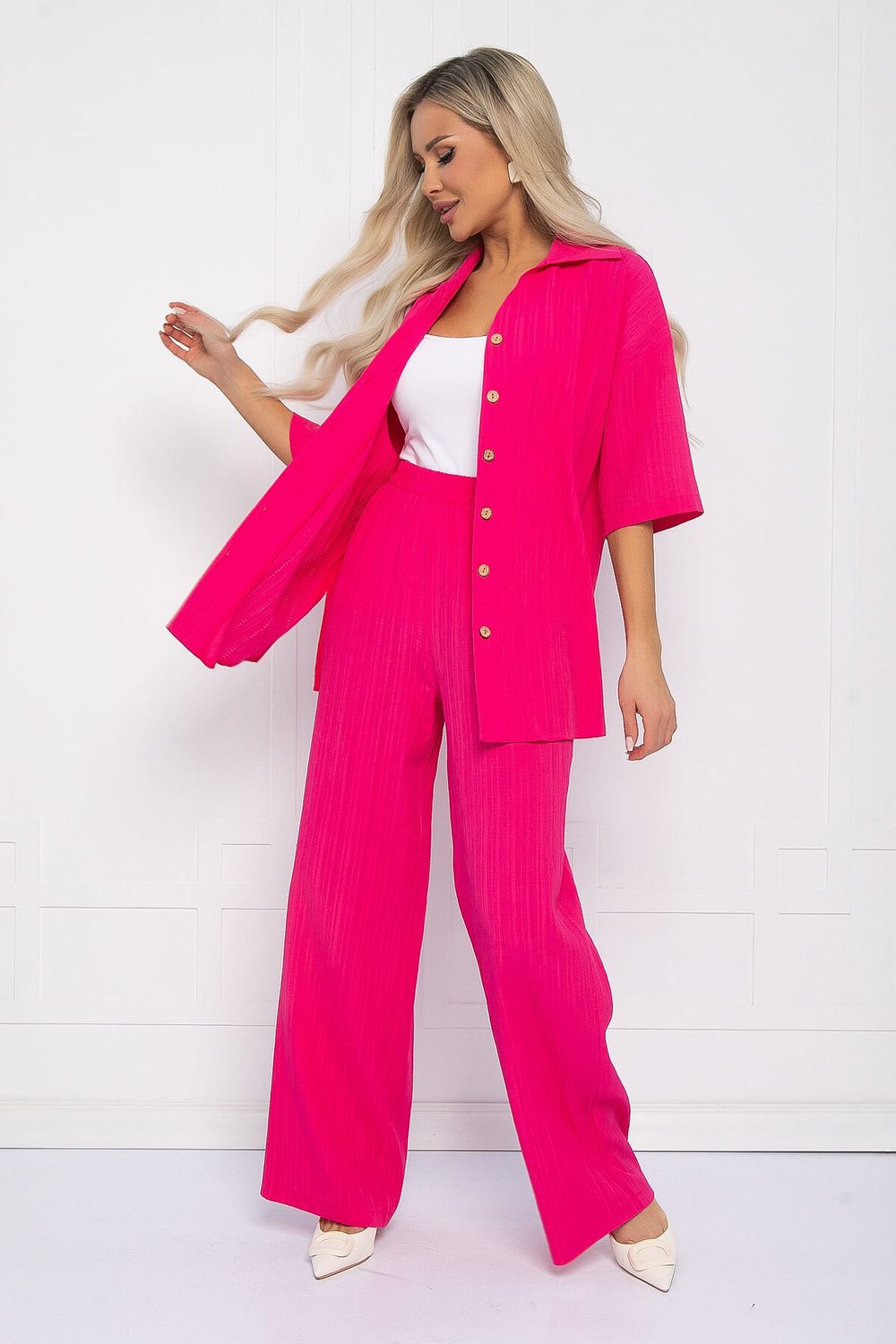 Костюм Воздушная гавань (фуксия) К12488-15 LT Collection