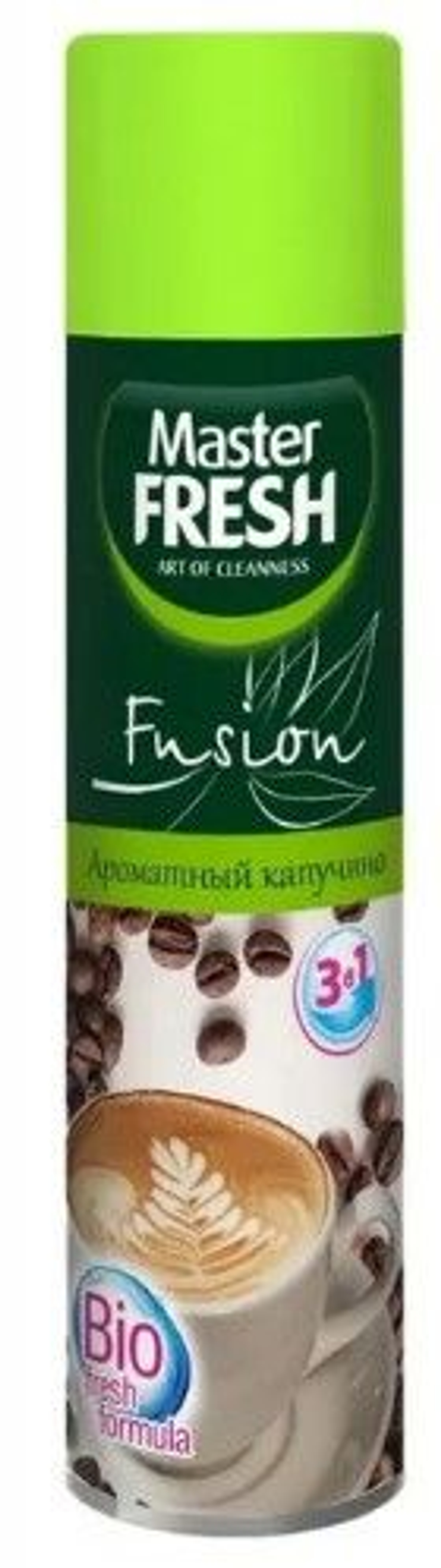 Master FRESH Освежитель воздуха Ароматный Капучино 300мл