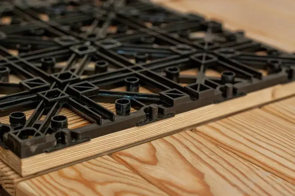 Садовый паркет (модульное покрытие) из лиственницы 11шт