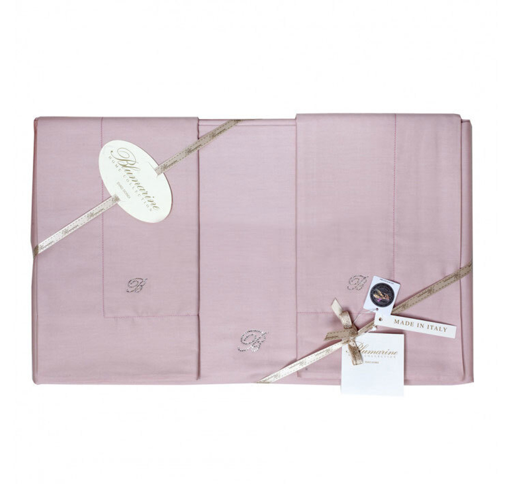 Постельное белье 2 спальное евро Blumarine Lory 30 heather erica розовое