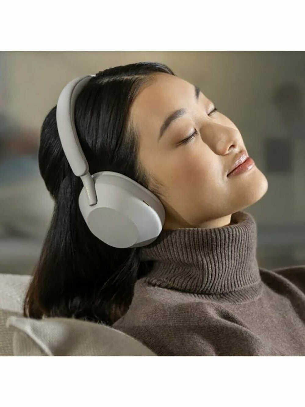 Беспроводные наушники Sony WH-1000XM5 Beige, Silver | Серебистый