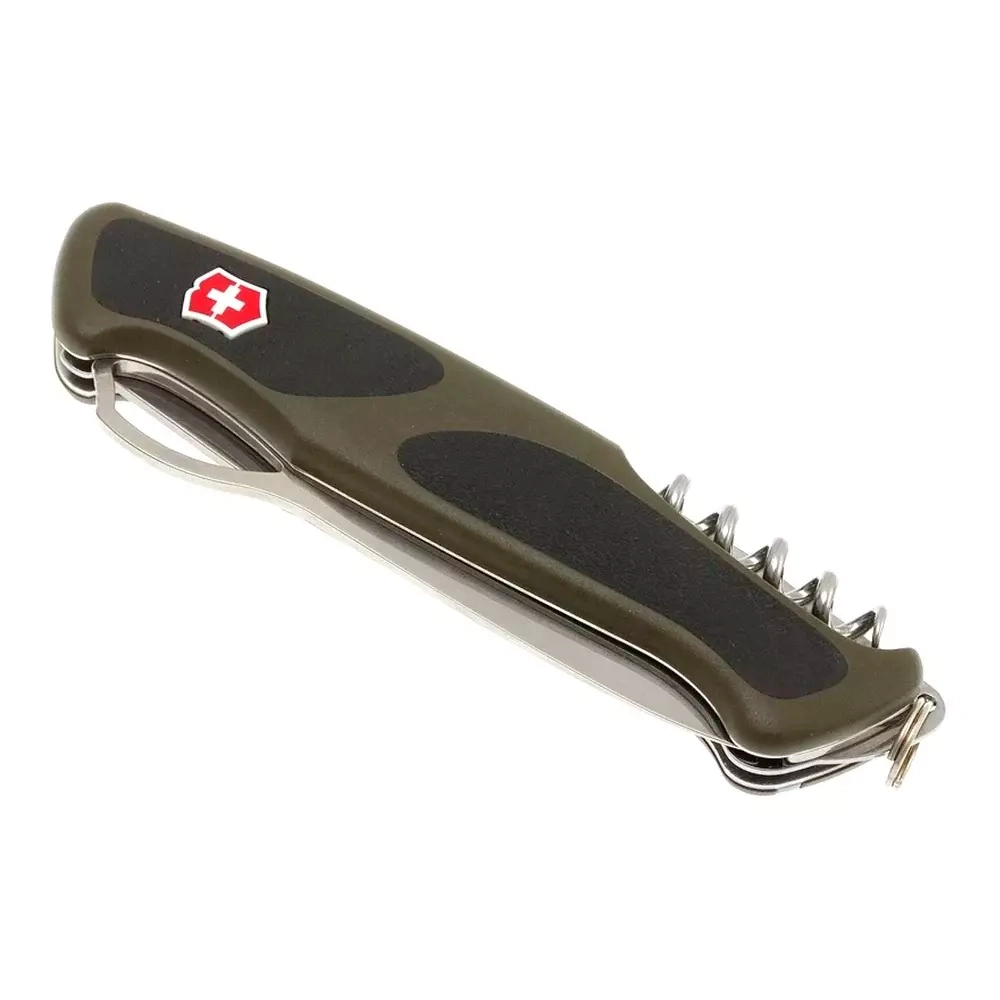 Нож многофункциональный Victorinox RangerGrip 61 130 мм, Green/Black