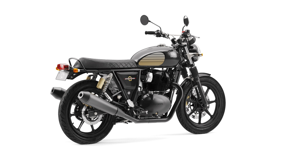 Royal Enfield Interceptor 650 Black Ray (Black Alloy) 2024