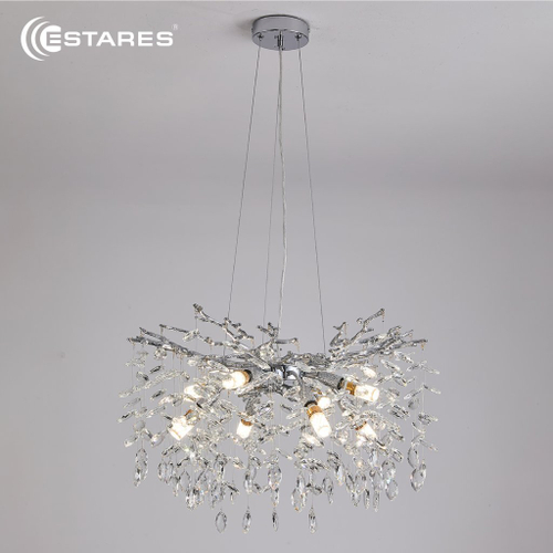 Люстра ROXANA 55 E14х8 R-600x1200-CHROME/CRYSTAL-220-IP20