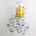 Шар (29"/74 см) Фигура, Пиво в кружке 1 шт.