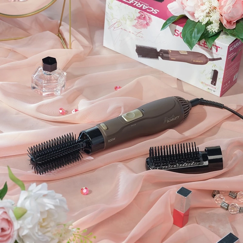 Фен-расческа SCARLETT SC-HAS 73 I14 TOP STYLE ROMANTIC