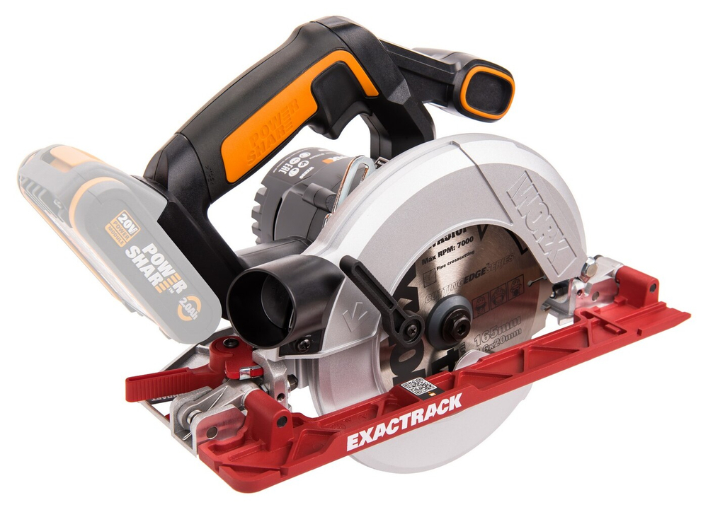 Дисковая пила аккумуляторная WORX WX530