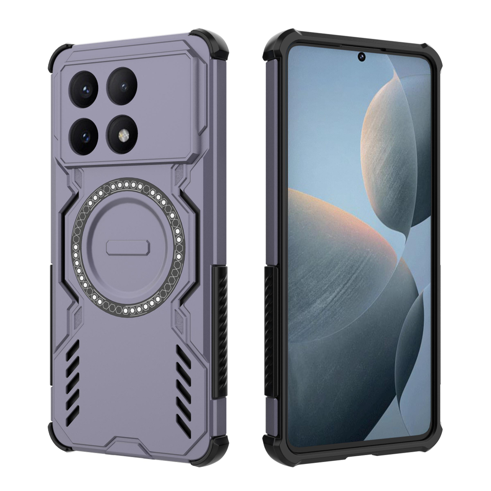 Защитный чехол Space Shell Magnetic Case для Poco X6 Pro 5G