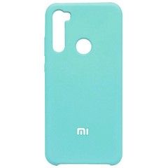 Силиконовый чехол Silicone Cover для Xiaomi Redmi Note 8 (Бирюзовый)