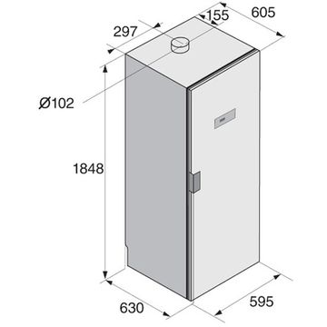Сушильна шафа Asko - DC7784V.WDRYINGCABINET