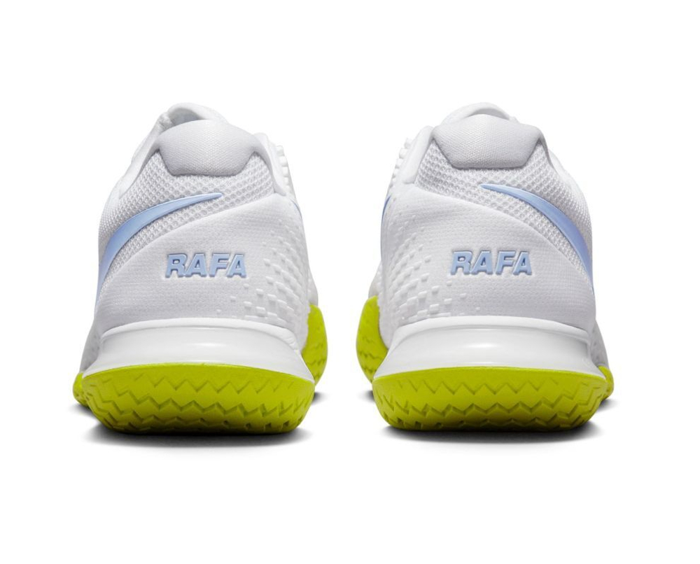 Мужские кроссовки теннисные Nike Zoom Vapor Cage 4 Rafa - white/cobalt bliss/bright cactus